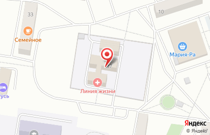 Консультативно-диагностическая поликлиника Линия жизни на карте