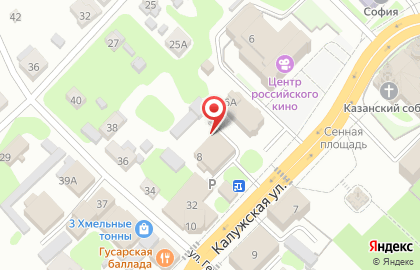 Страховая компания Росгосстрах на Калужской улице на карте