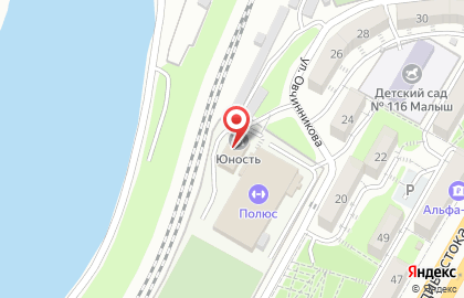 Автошкола Краевая спортивная школа олимпийского резерва в Первореченском районе на карте