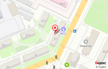 МТС в Орджоникидзевском районе на карте