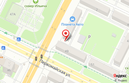 Фирменный магазин Пивоман на улице Александра Невского на карте
