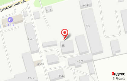 Ресторанно-гостиничный комплекс Pantera на Авторемонтной улице на карте