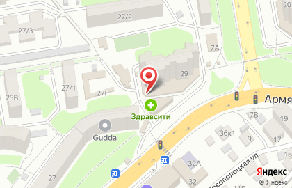 Супермаркет Пятёрочка в Ворошиловском районе на карте