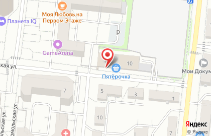 Продуктовый магазин в Москве на карте