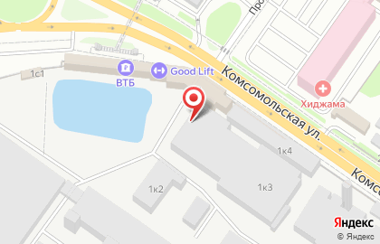 Салон Оникс Двери на Комсомольской на карте