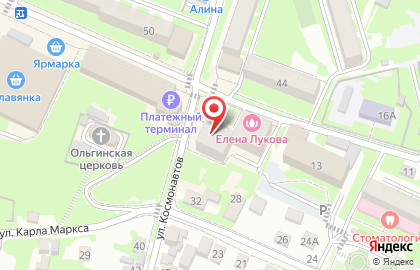 Ювелирный салон на улице Энгельса на карте