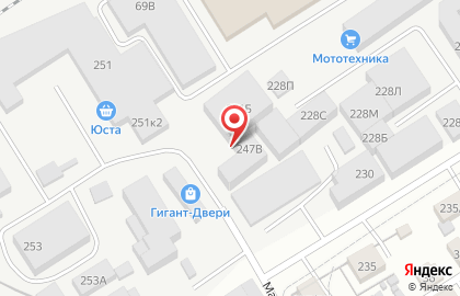 Кафе Радуга в Центральном районе на карте
