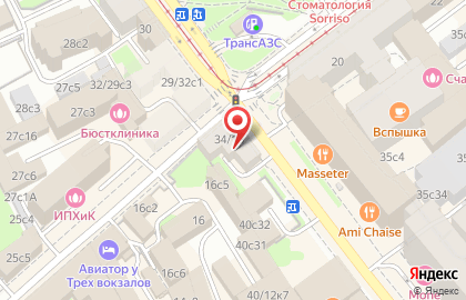 Производственная компания Printhub на Нижней Красносельской улице на карте