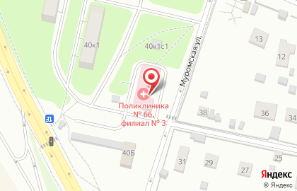 Городская поликлиника №66 в Косино-Ухтомском районе на карте