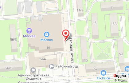 Московский ювелирный завод на улице Титова на карте
