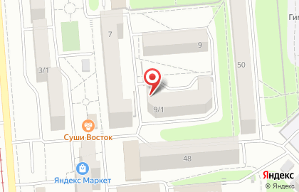 Салон-парикмахерская Элемент на площади Карла Маркса на карте