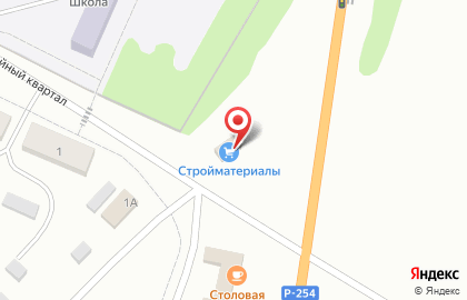 Магазин мясной продукции Сельский дворик на Трактовой улице на карте