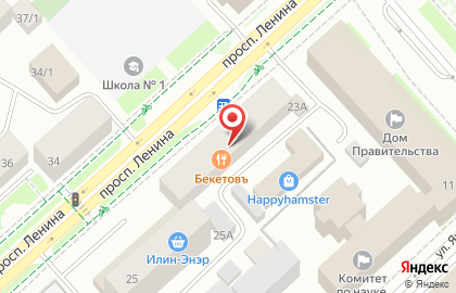 Магазин Стайер на проспекте Ленина на карте