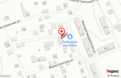 Торгово-ремонтная фирма Торгово-ремонтная компания на Молодогвардейской улице на карте