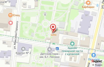 Кафе LetoBar на карте