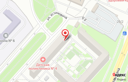 СанТехМонтаж на улице Устиновича на карте