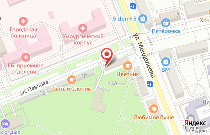 Цветочный центр Flora Park на карте