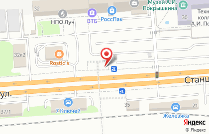 Кафе Дядя Дёнер на площади Карла Маркса на карте
