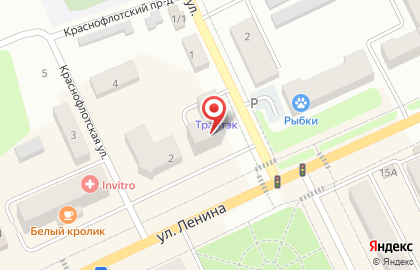 Трайтэк на улице Ленина на карте