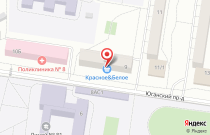 Салон-парикмахерская Юта на карте