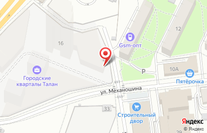 Торговая фирма в Свердловском районе на карте