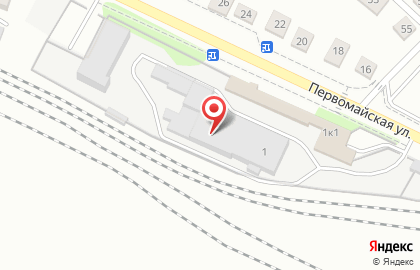 Компания ЗапСибМеталл на Первомайской улице на карте