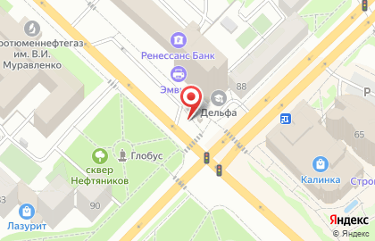 Призматрон 3х4м. на улице Республики на карте
