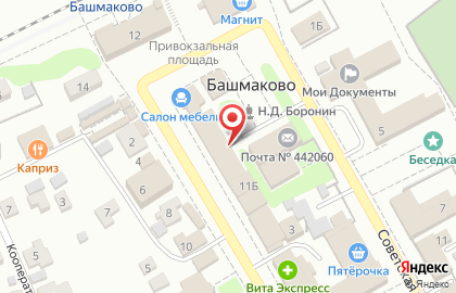 Интернет-магазин Vseinet.ru на Советской улице на карте