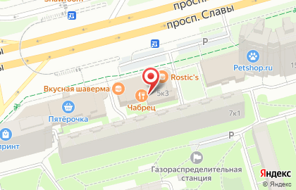 Ресторан Чабрец на карте