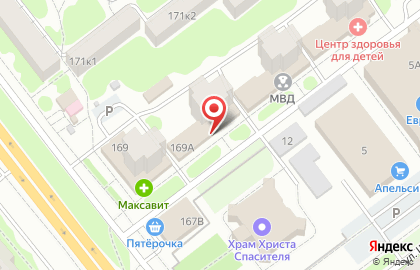 Клуб единоборств Тамбовская школа Кунг-Фу Хонг За на Мичуринской улице на карте