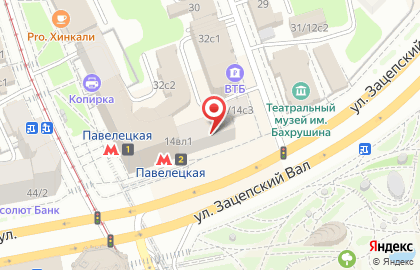 CHESTER на Павелецкой на карте