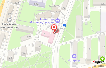 Травматологический пункт №3, Владивостокская поликлиника №4 на карте