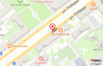 Компания ЧИНИЛЬНЯ на улице Победы на карте