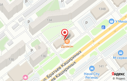 Дракон на карте