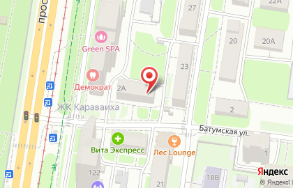 Магазин Сгомонь на Батумской улице на карте