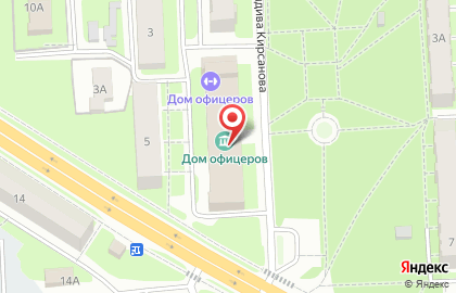 Парикмахерская в Пскове на карте