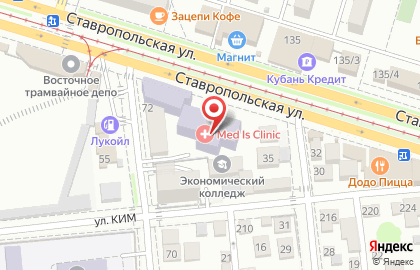 Парикмахерская Влада на Ставропольской улице на карте