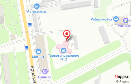 Территориальное ветеринарное управление №2 Пушкинская ветеринарная станция на карте