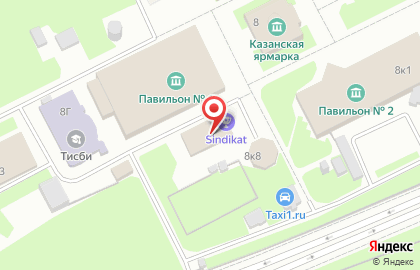 Пейнтбольный клуб Сопротивление в Кировском районе на карте
