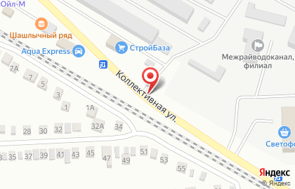 РИТМ на Коллективной улице на карте