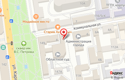 Тамбовская областная коллегия адвокатов Адвокатура на карте
