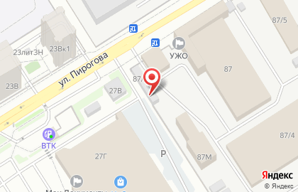 Торговый дом Вега в Советском районе на карте