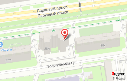 Магазин одежды Кыштымский трикотаж на Парковом проспекте на карте