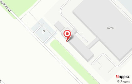 Банкомат Авангард в Резервном проезде на карте