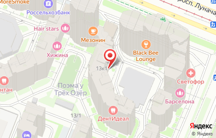 Пёстрая лента на карте