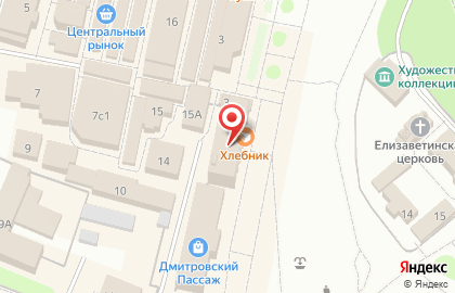 Дмитров тд на карте