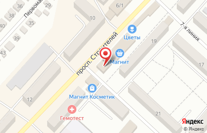 Магазин автозапчастей AutoPolka.ru на проспекте Строителей на карте