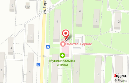 Центр постдипломного образования Дентмастер на улице Героев Труда на карте