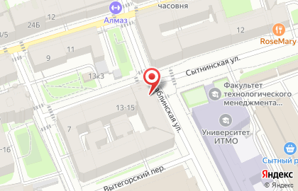 Инвестиционно-финансовая компания Пик в Петроградском районе на карте