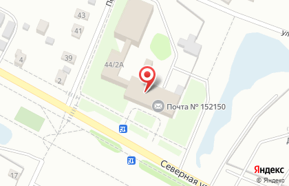 Отделение почтовой связи Ростов 152150 на карте